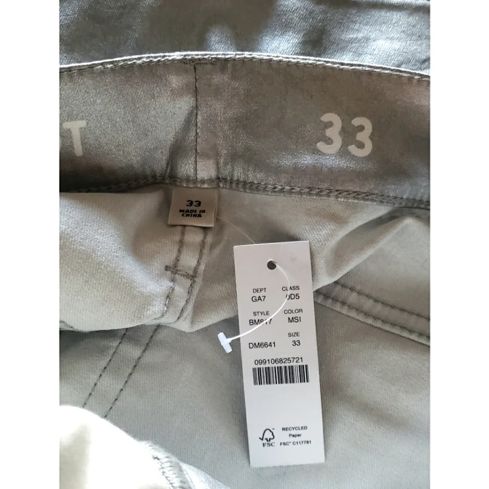 31. J.Crew Slim demi-boot jean in coated silver